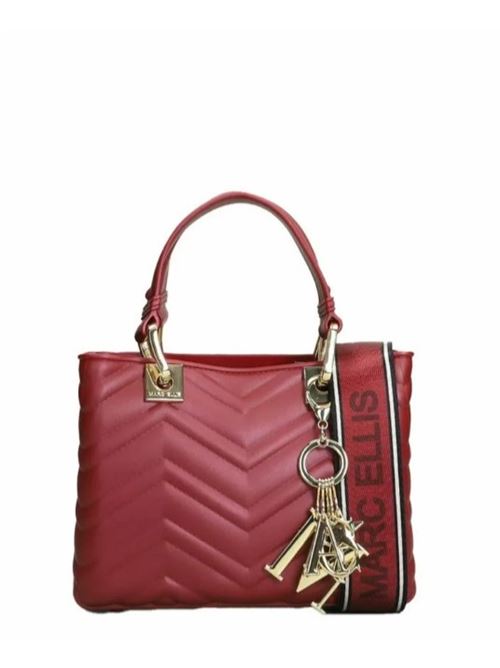  MARC ELLIS | FLAT KRISSY S WAVE_25.RED DAHLIA / LIGHT GOLD